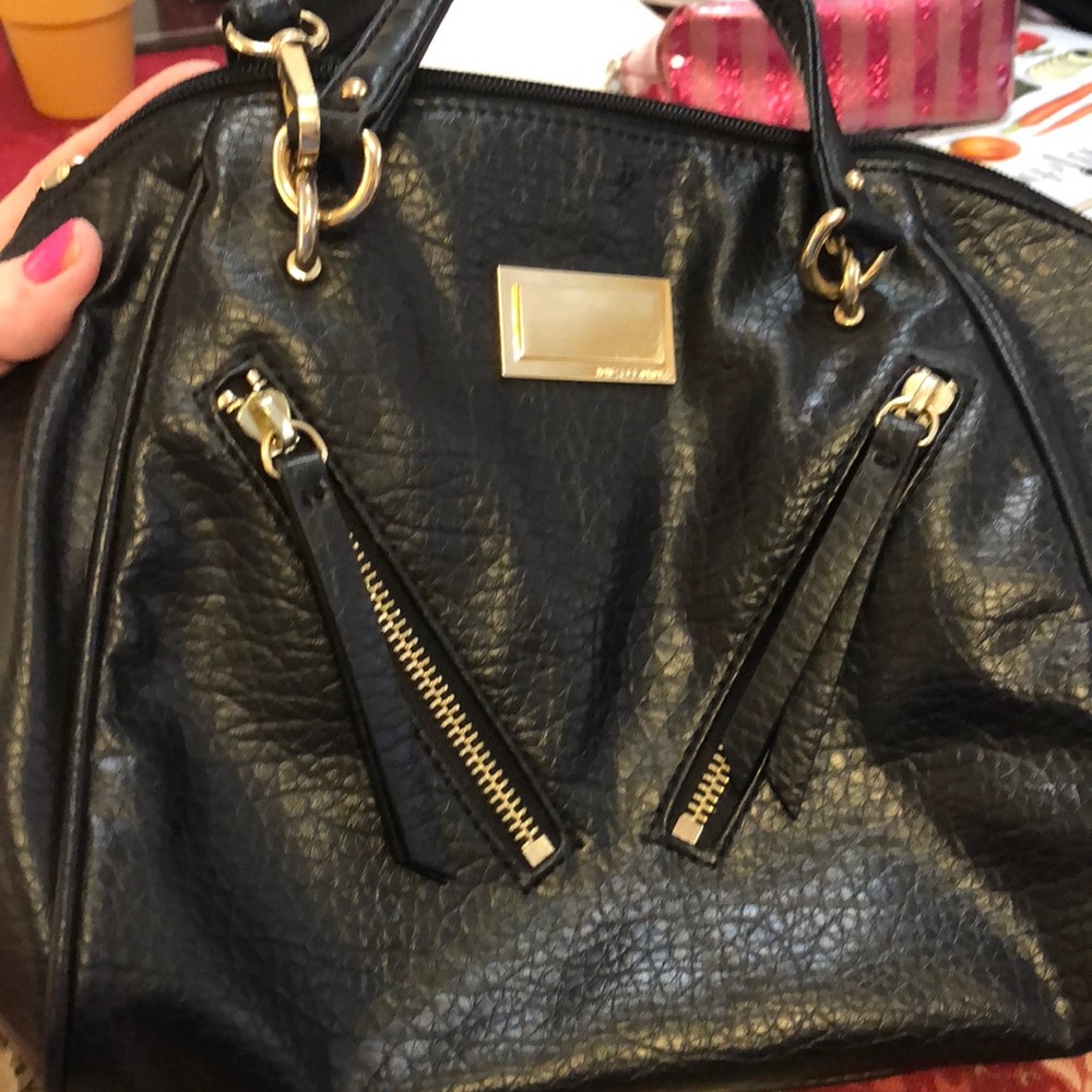 Juicy Couture black leather purse